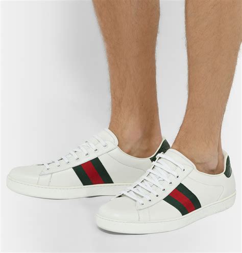 mens leather dress shoes gucci|white Gucci shoes for men.